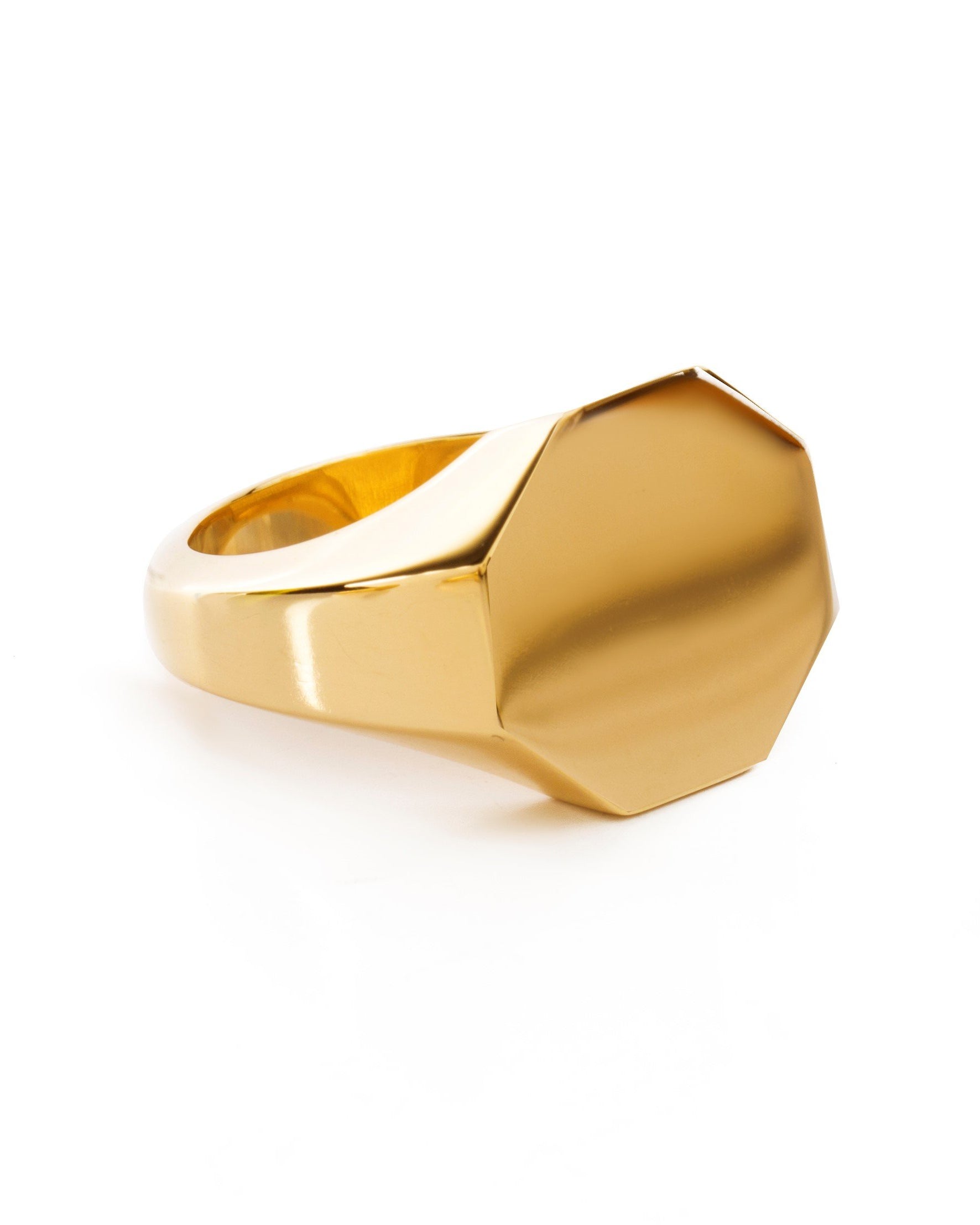 OCTAGON SIGNET RING - Danelian Jewelry