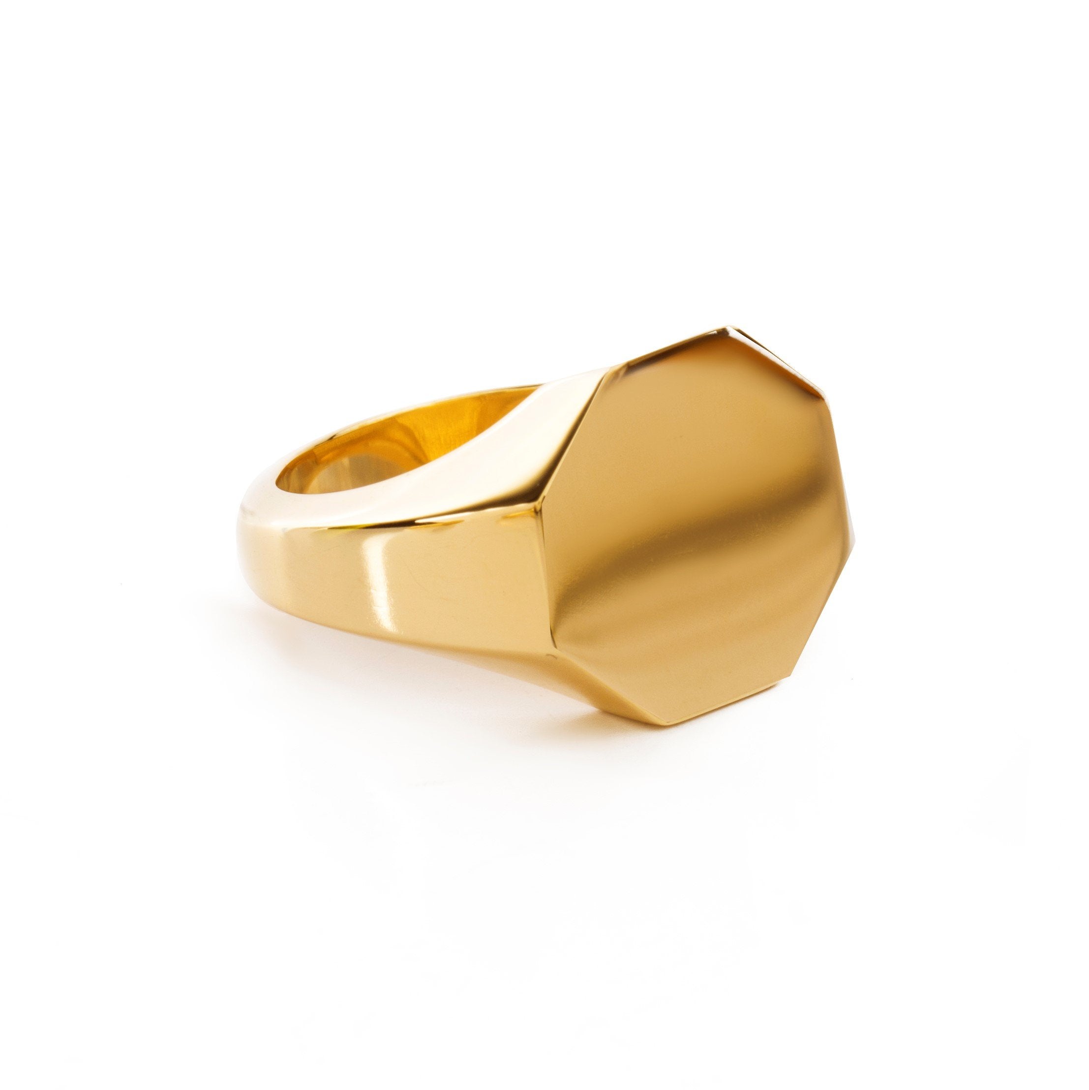 OCTAGON SIGNET RING - Danelian Jewelry