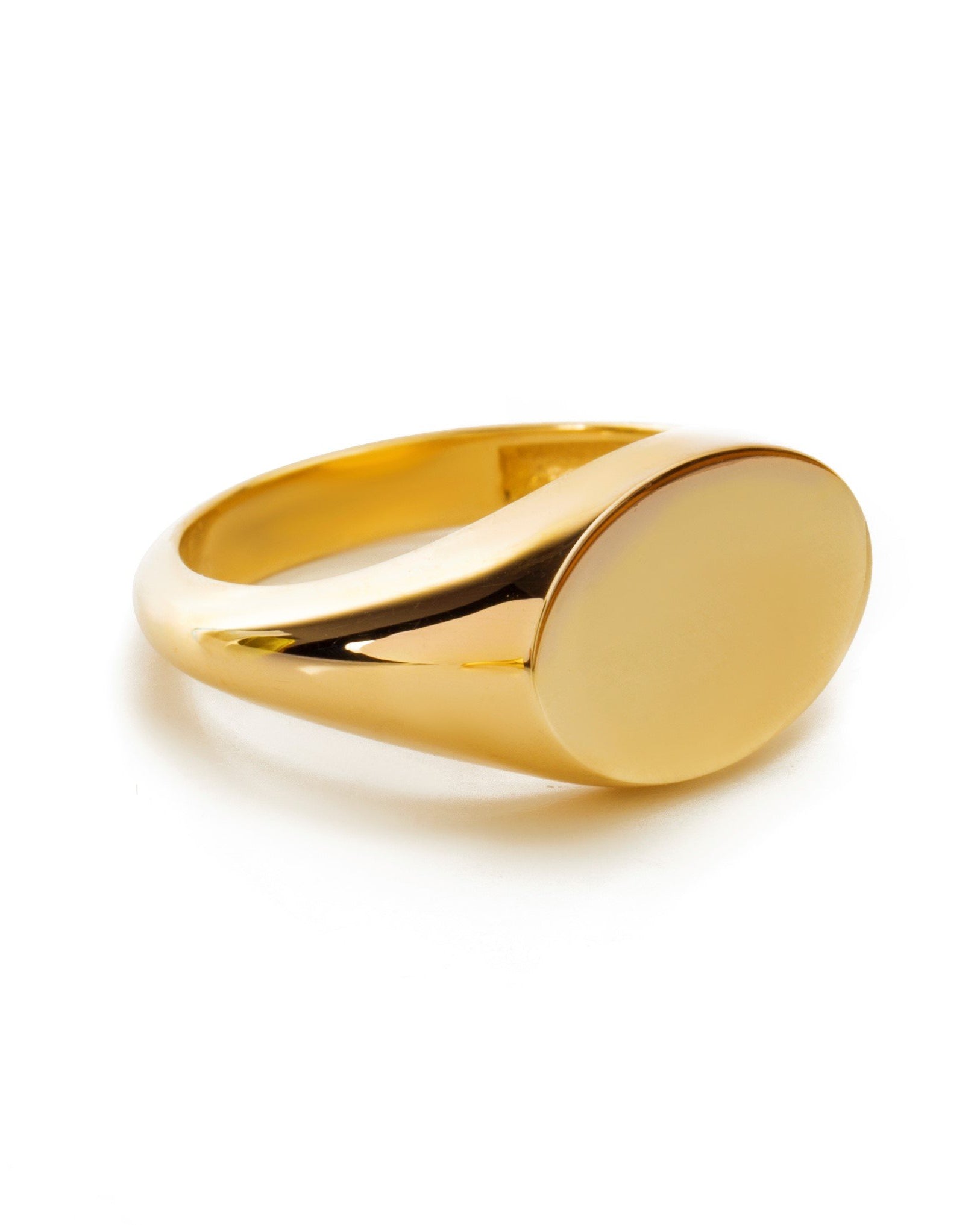 THIN OVAL RING - Danelian Jewelry