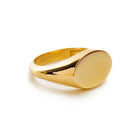 THIN OVAL RING - Danelian Jewelry