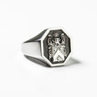 CUSTOM FAMILY CREST RING - Danelian Jewelry
