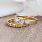 THREE STONE DIAMOND RING - Danelian Jewelry