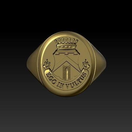CUSTOM FAMILY CREST RING - Danelian Jewelry