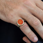 CARNELIAN TIEMANN RING - Danelian Jewelry