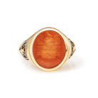 CARNELIAN TIEMANN RING - Danelian Jewelry