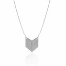 TWO LETTER NECKLACE - Danelian Jewelry