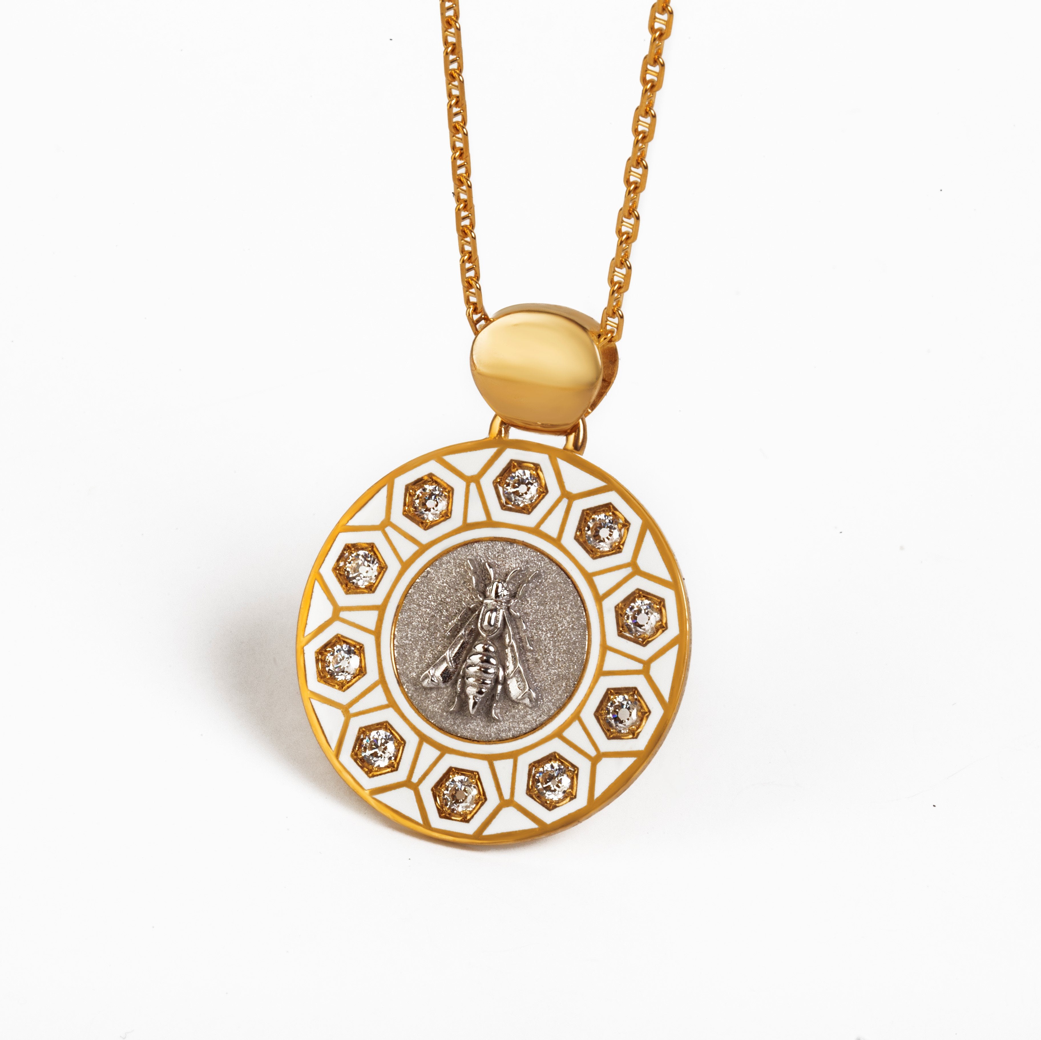 BEE NECKLACE - Danelian Jewelry