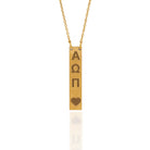 VERTICAL LETTER NECKLACE - Danelian Jewelry