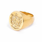CUSTOM FAMILY CREST RING - Danelian Jewelry
