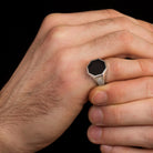 ENAMEL SIGNET RING - Danelian Jewelry