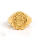 CUSTOM FAMILY CREST RING - Danelian Jewelry