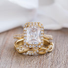 EMERALD CUT TWIST RING - Danelian Jewelry
