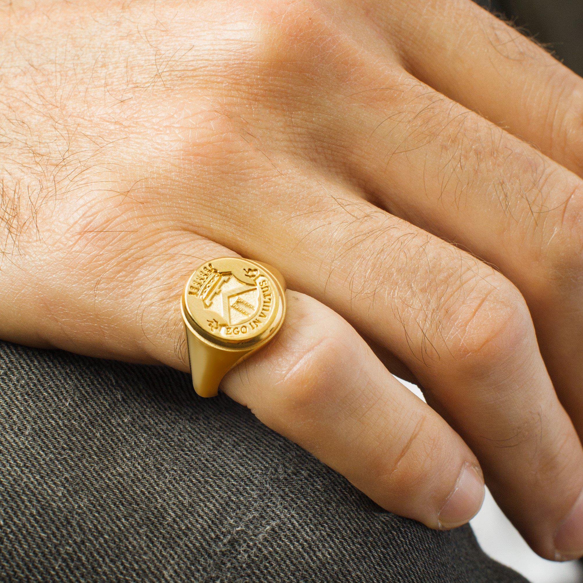 CUSTOM FAMILY CREST RING - Danelian Jewelry
