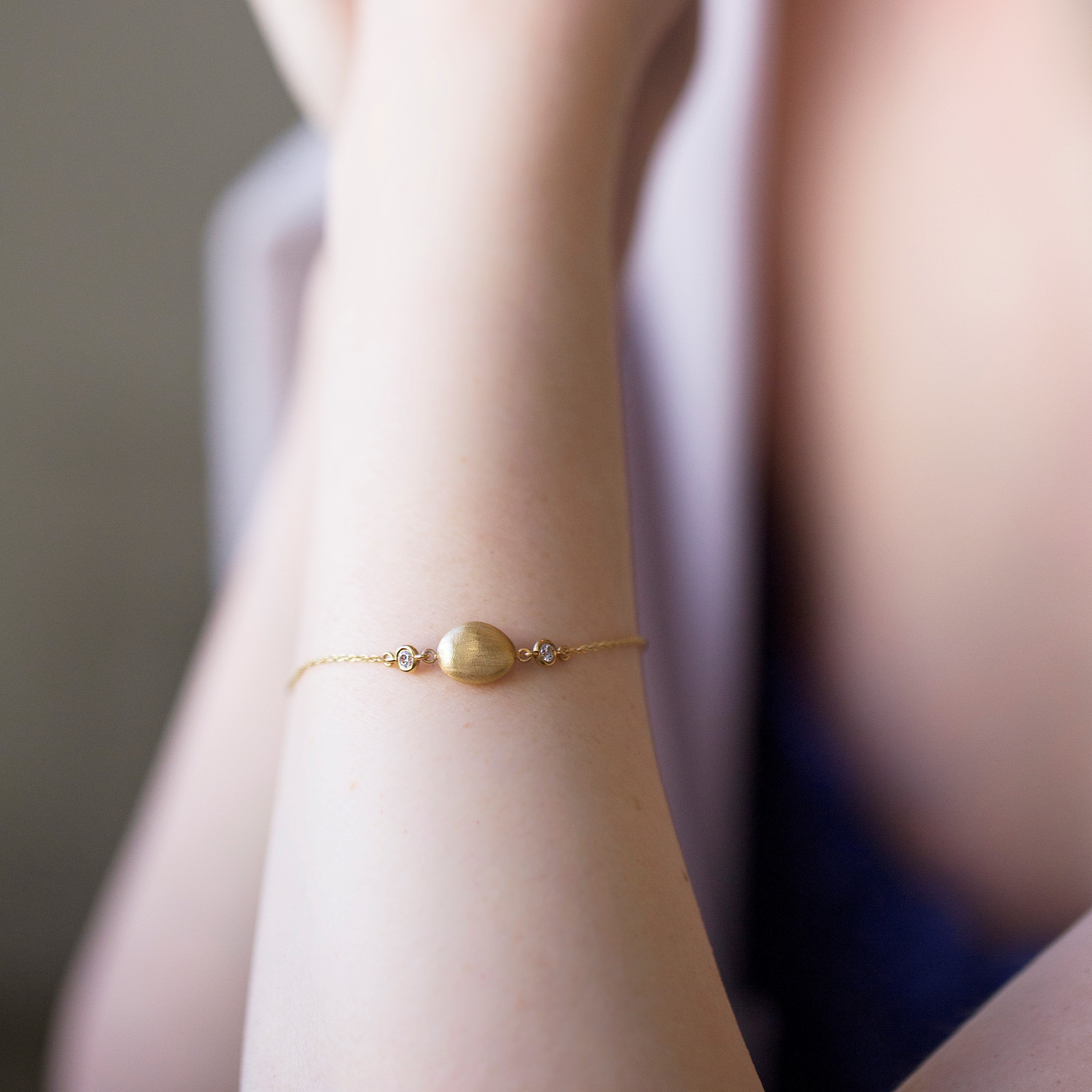 DIAMOND BEAD BRACELET - Danelian Jewelry