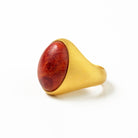 LARGE CARNELIAN SIGNET RING - Danelian Jewelry