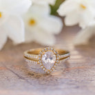 PEAR CUT DIAMOND RING - Danelian Jewelry