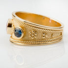 TOURMALINE BYZANTINE RING - Danelian Jewelry