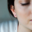 WHITE DIAMOND BAR - Danelian Jewelry