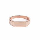 THIN SIGNET RING - Danelian Jewelry