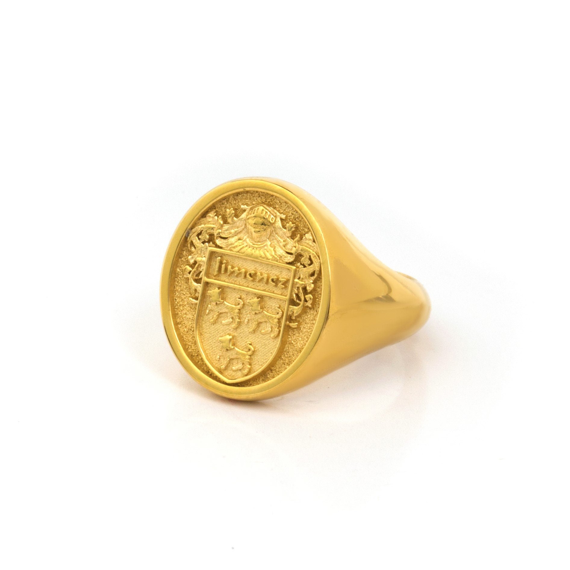 CUSTOM FAMILY CREST RING - Danelian Jewelry