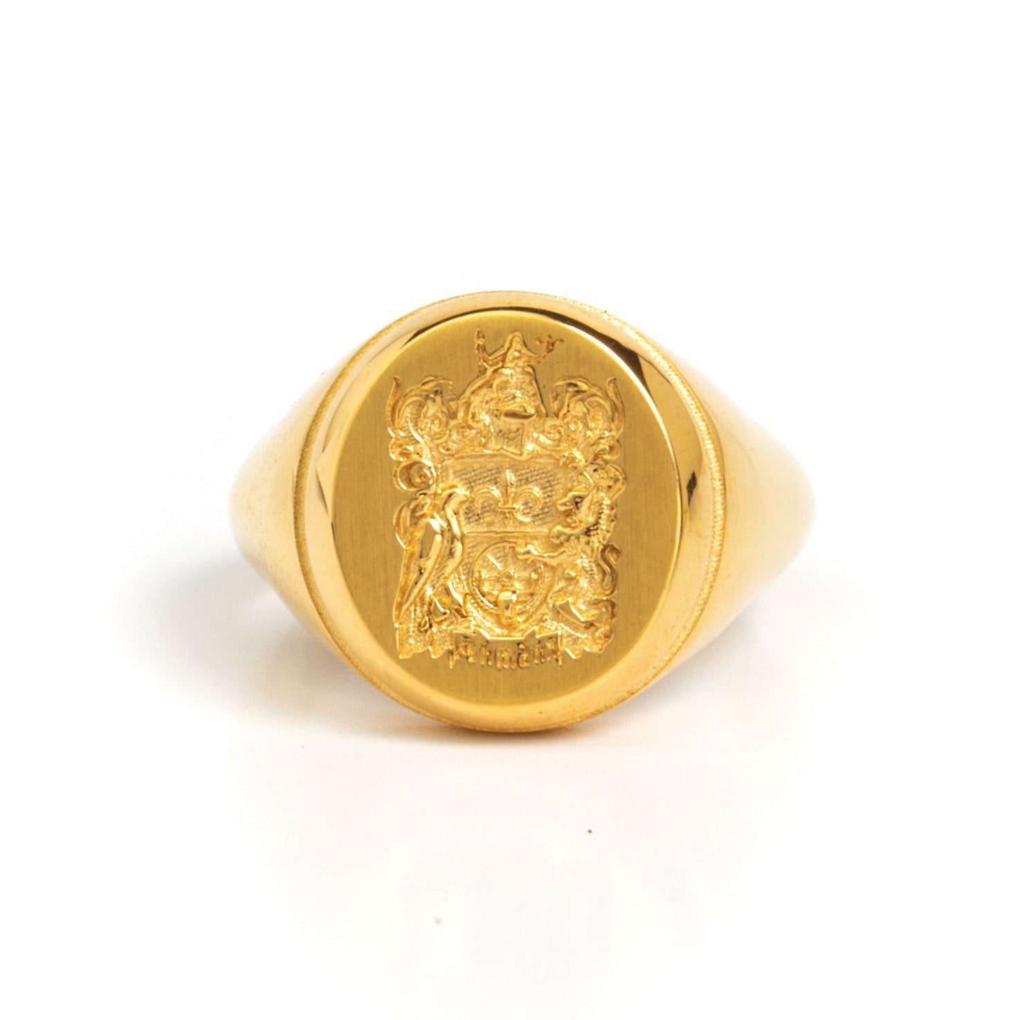 CUSTOM FAMILY CREST RING - Danelian Jewelry