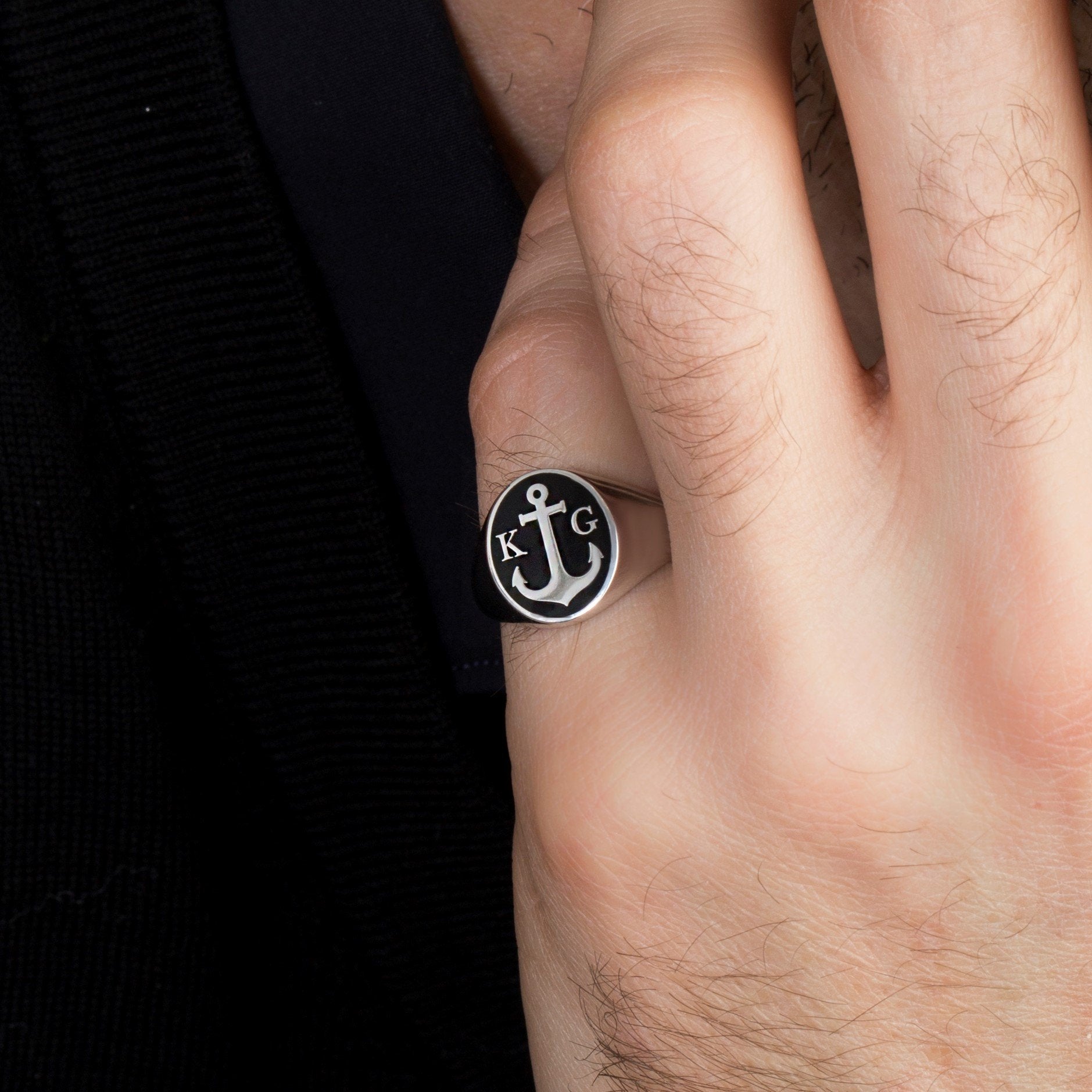 ANCHOR RING - Danelian Jewelry