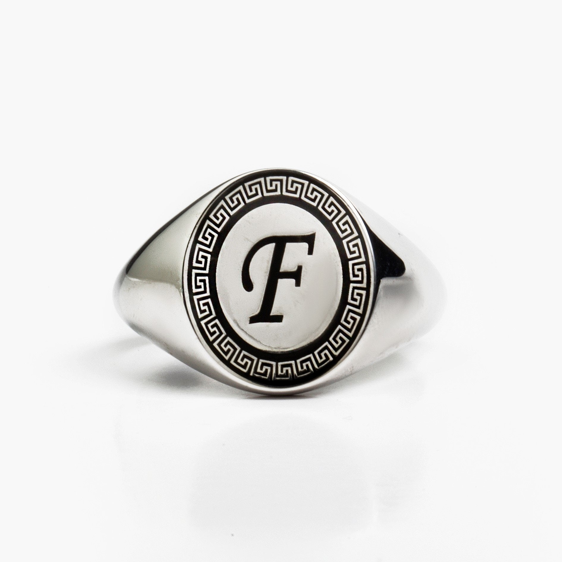LETTER RING - Danelian Jewelry