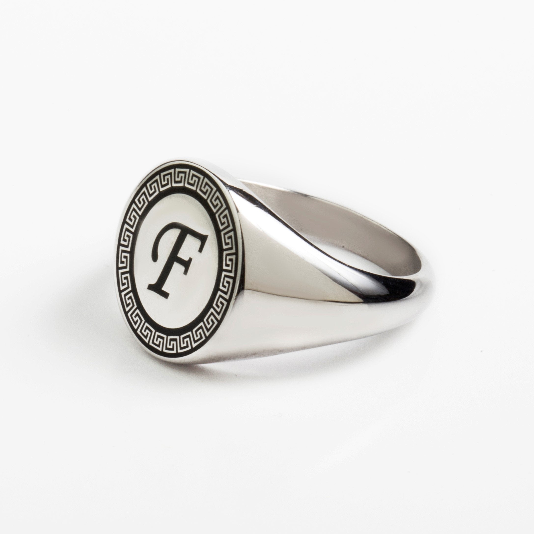 LETTER RING - Danelian Jewelry