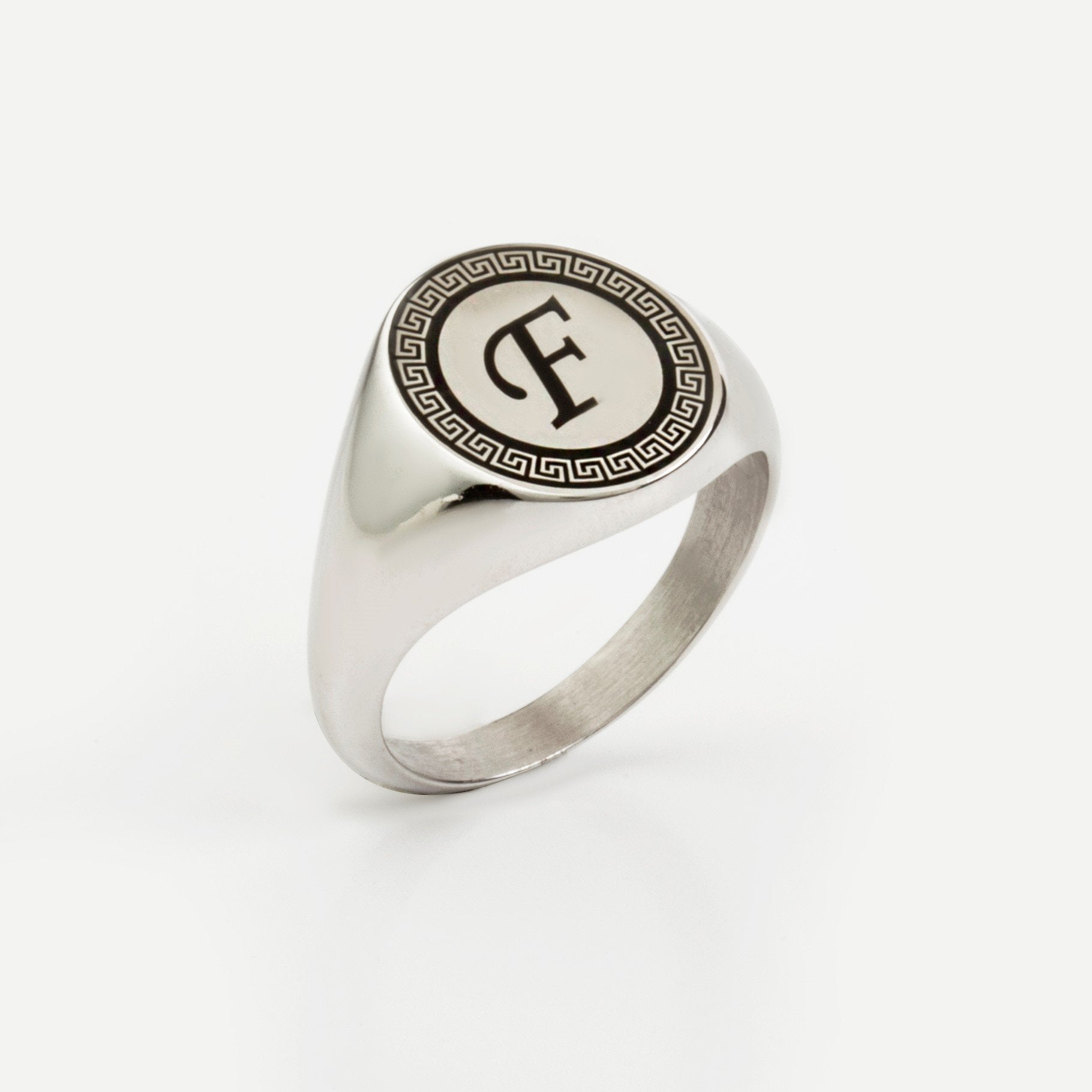 LETTER RING - Danelian Jewelry