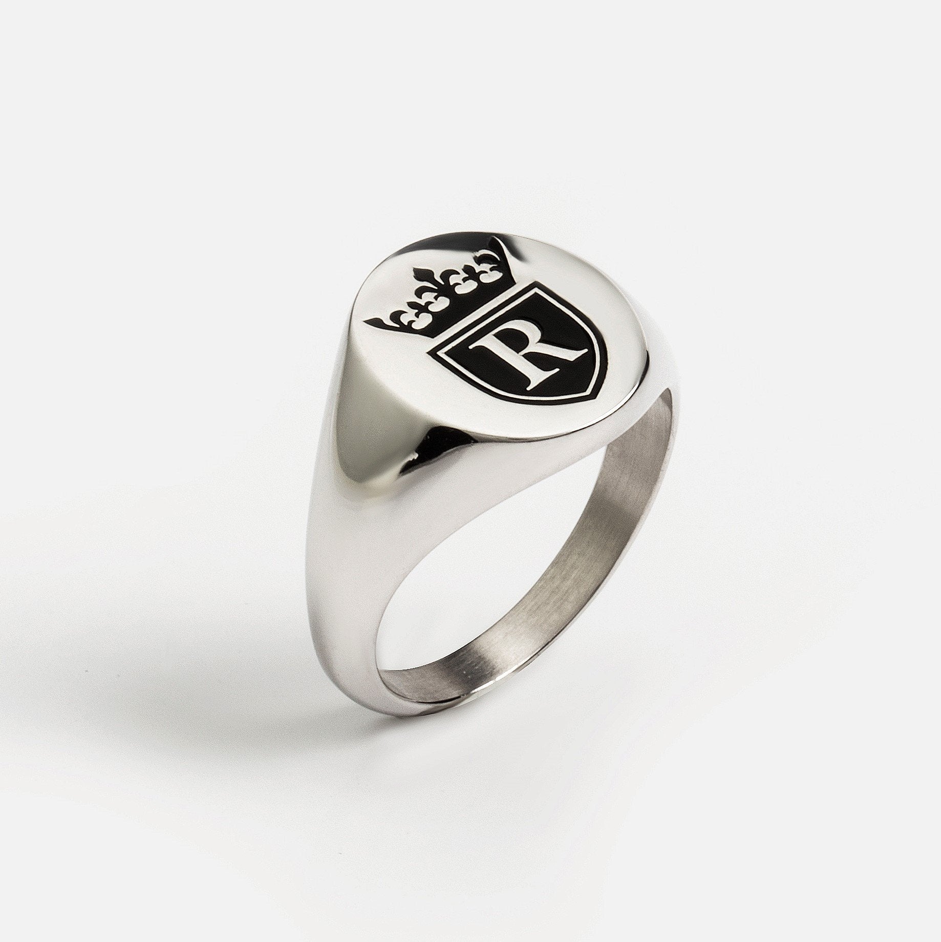 CUSTOM LETTER RING - Danelian Jewelry