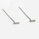 WHITE DIAMOND BAR - Danelian Jewelry