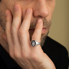ROYAL LETTER RING - Danelian Jewelry