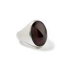 GARNET SIGNET RING - Danelian Jewelry