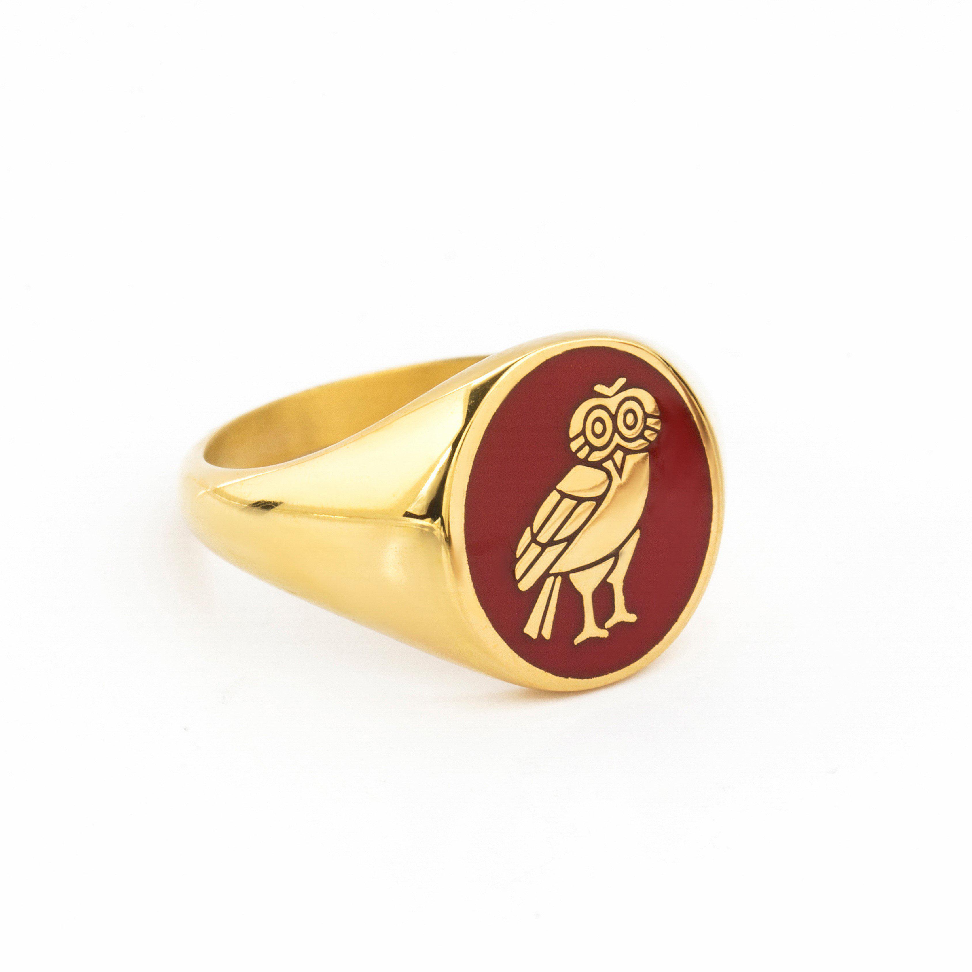 SILVER OWL RING - Danelian Jewelry