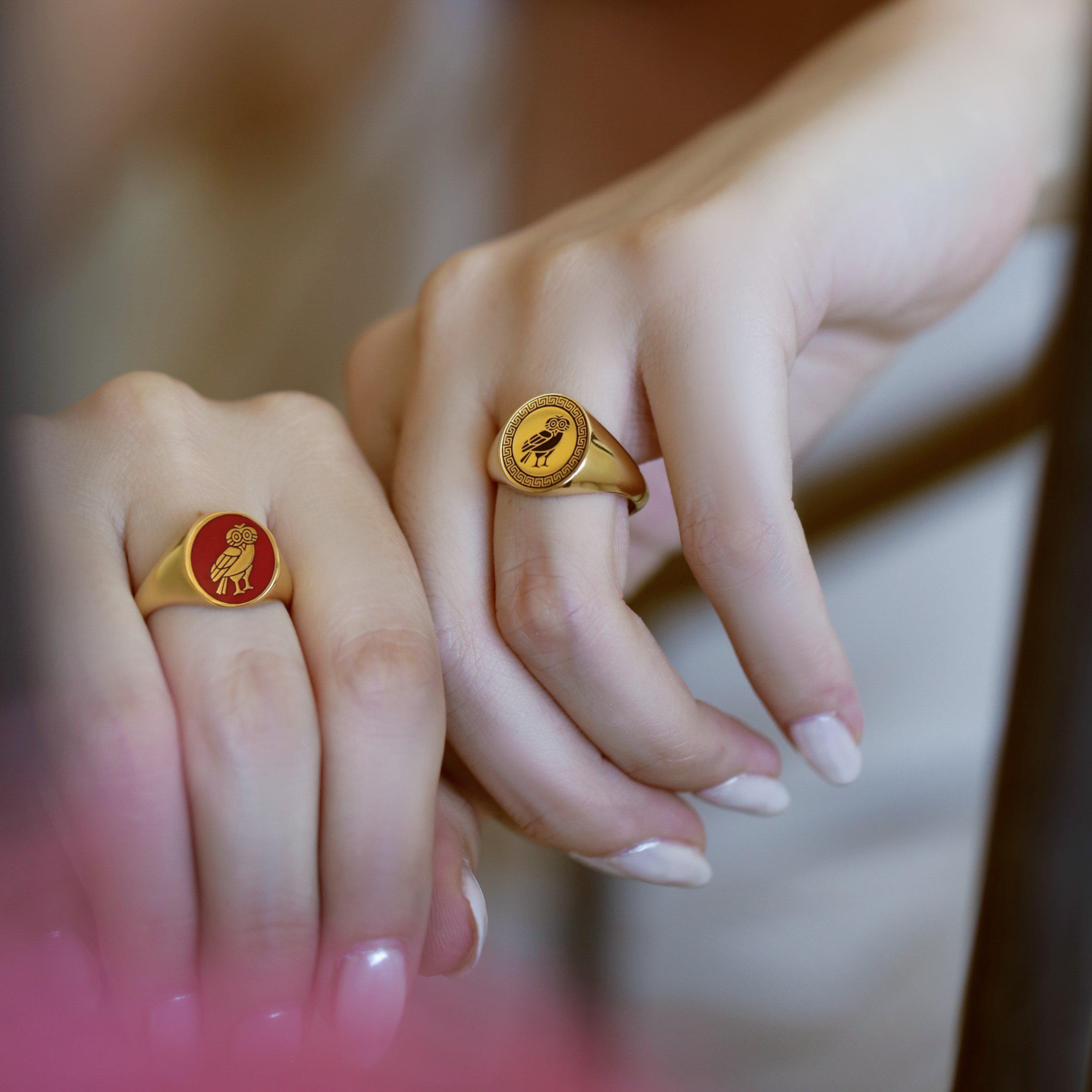 OWL RING - Danelian Jewelry