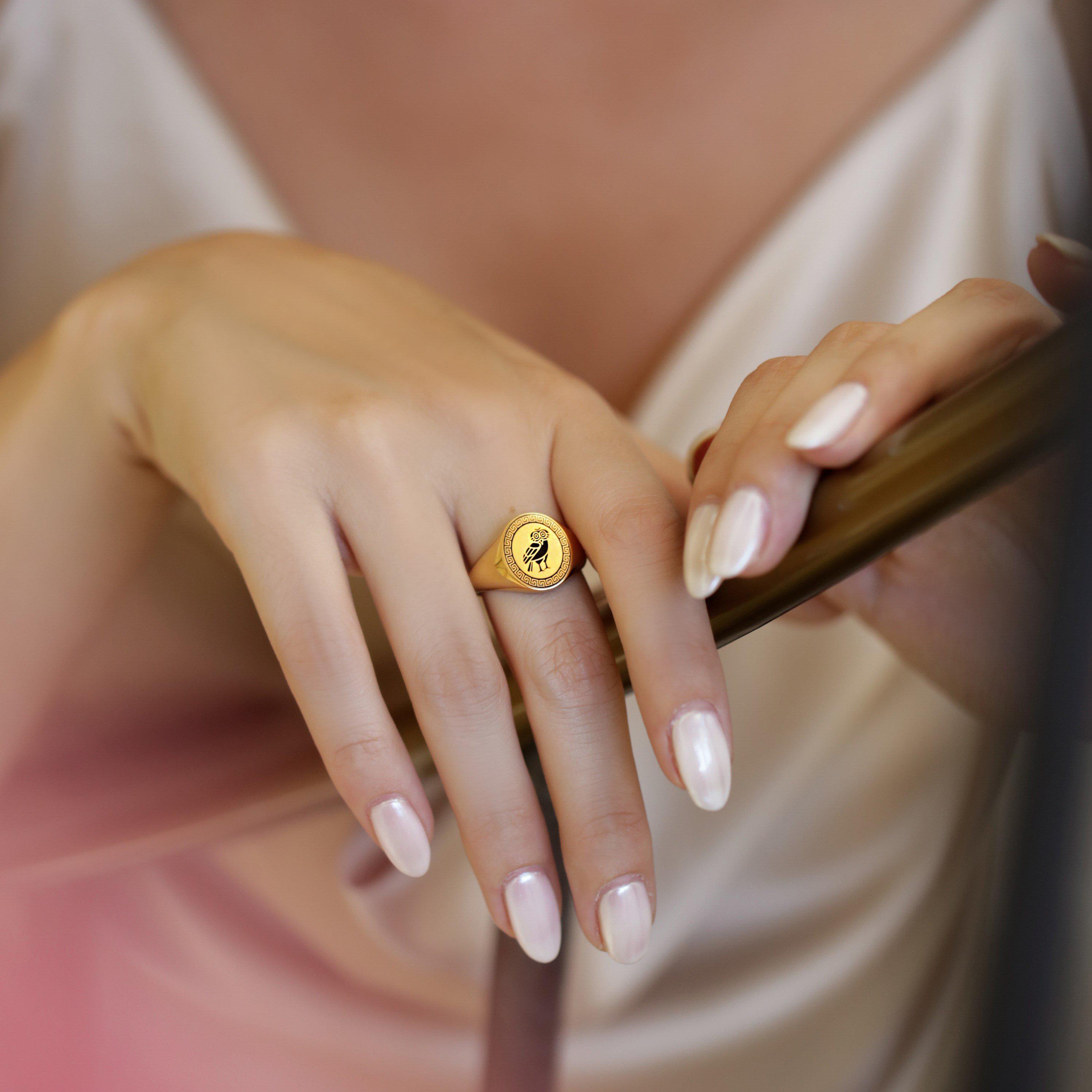 OWL RING - Danelian Jewelry