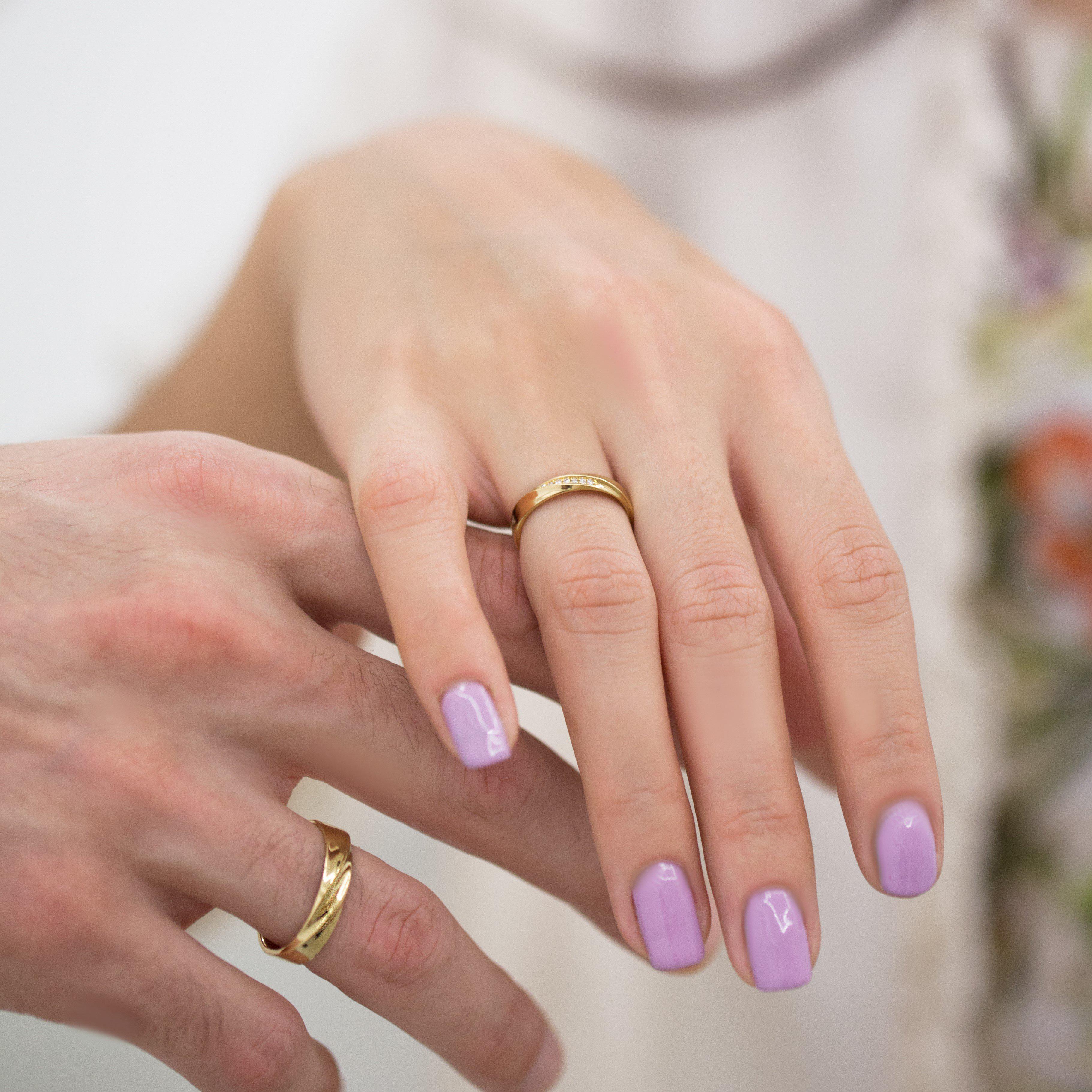 WEDDING RING SET - Danelian Jewelry