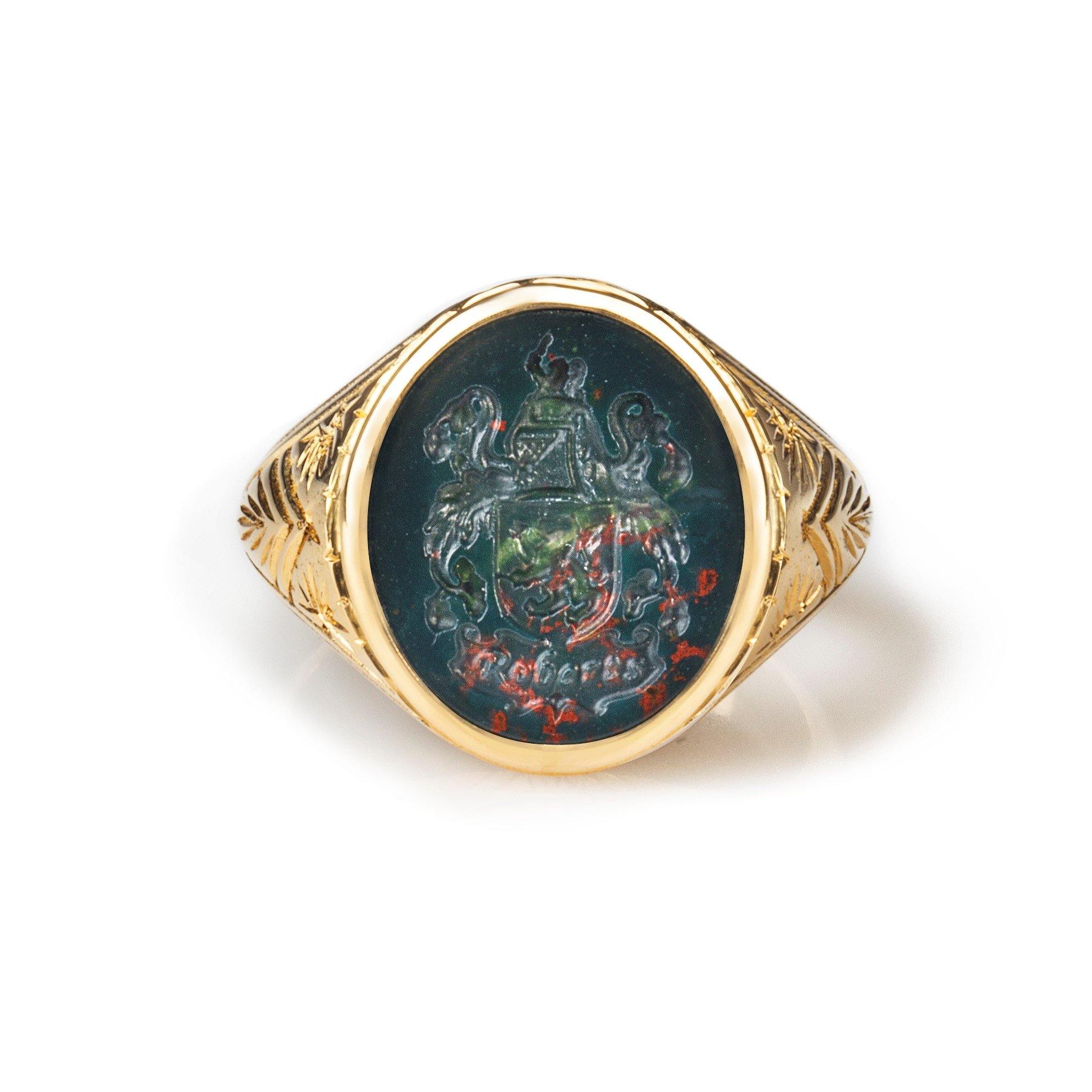 BLOODSTONE ROBERTS RING - Danelian Jewelry