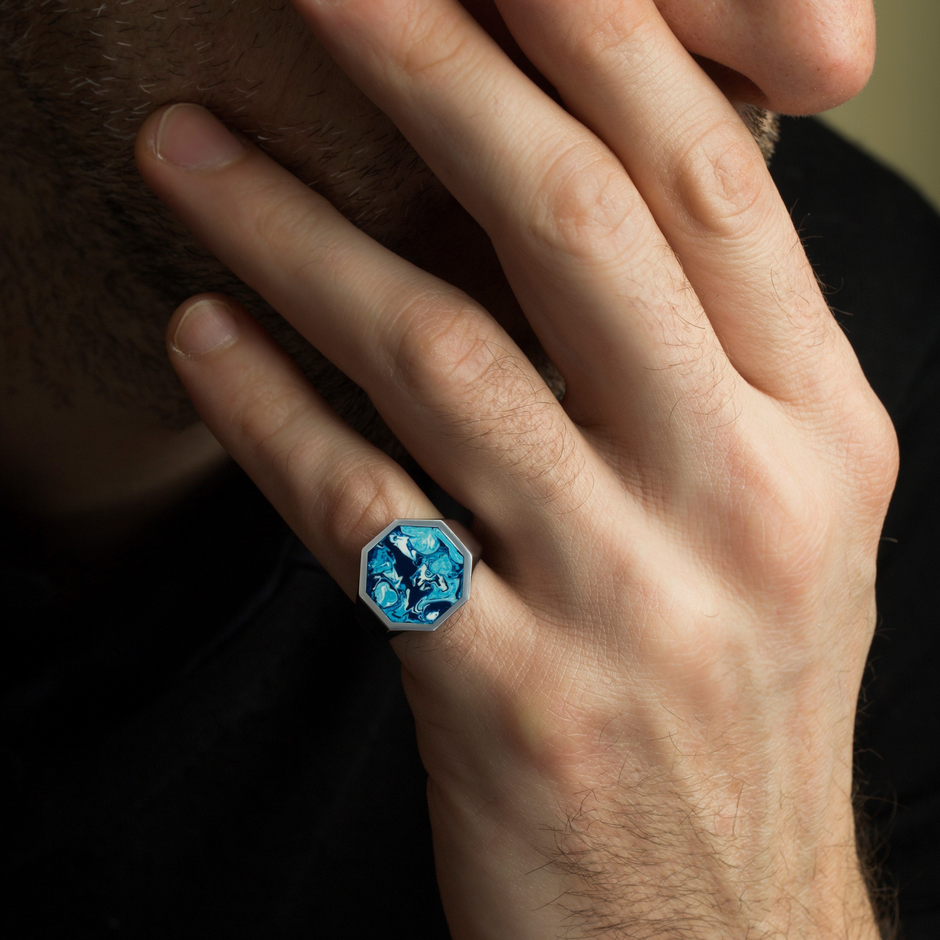 DEEP BLUE SEA RING - Danelian Jewelry