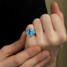DEEP BLUE SEA RING - Danelian Jewelry