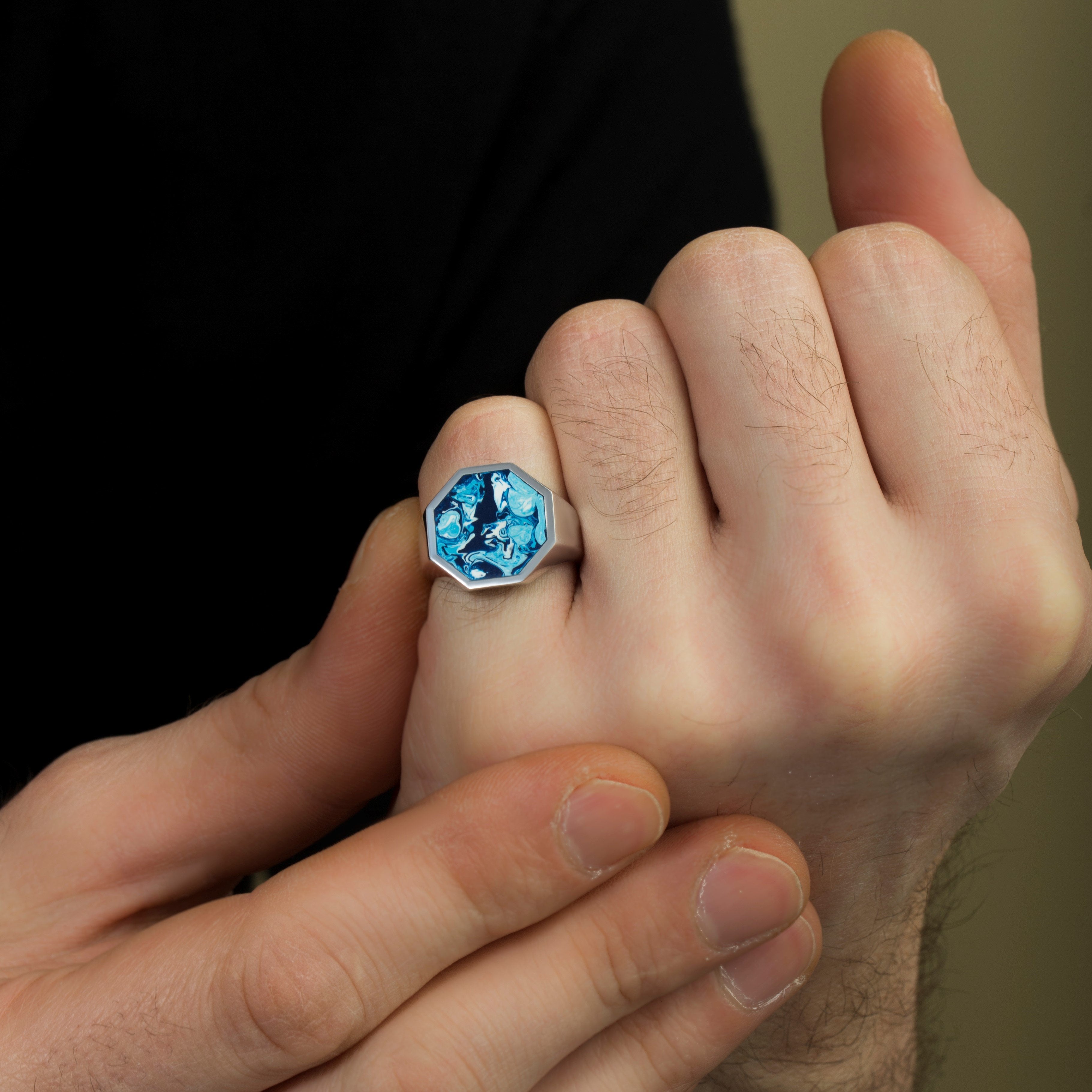 DEEP BLUE SEA RING - Danelian Jewelry