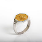 SILVER BEE RING - Danelian Jewelry