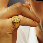 CUSTOM FAMILY CREST RING - Danelian Jewelry