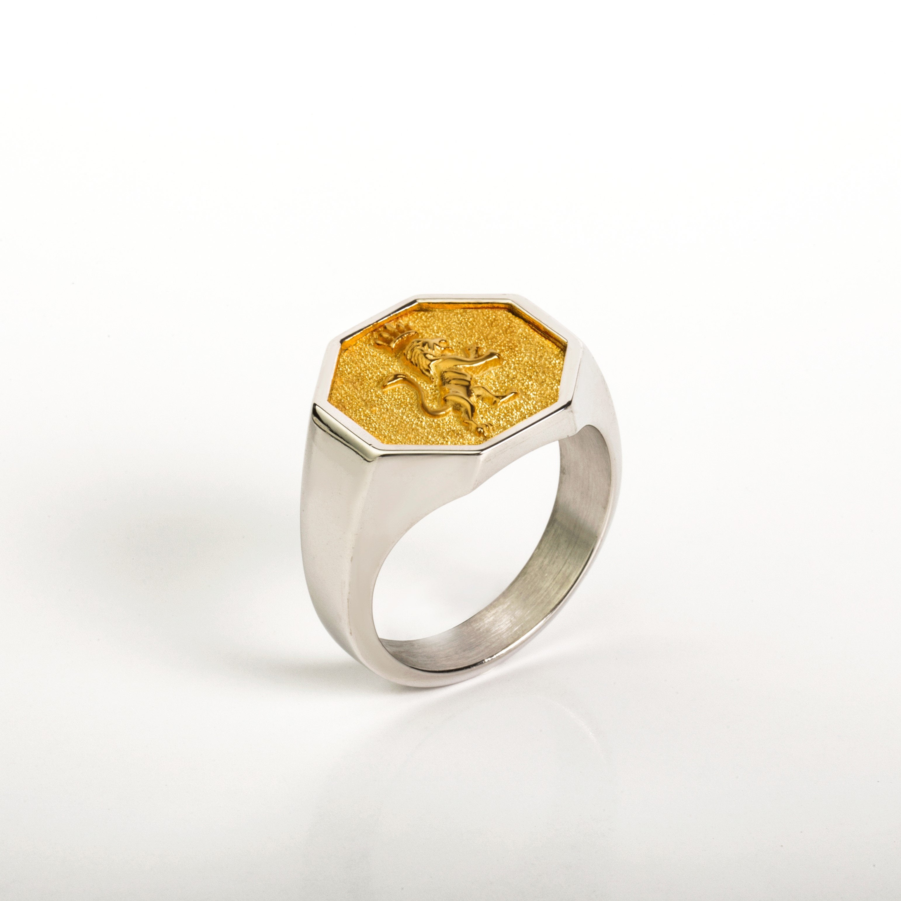 SILVER LION RING - Danelian Jewelry