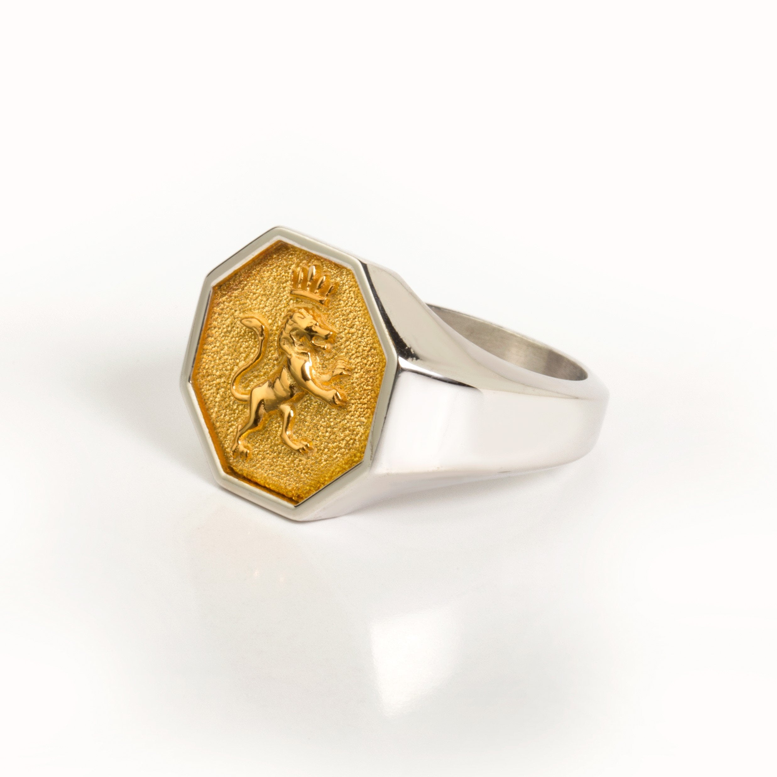 SILVER LION RING - Danelian Jewelry