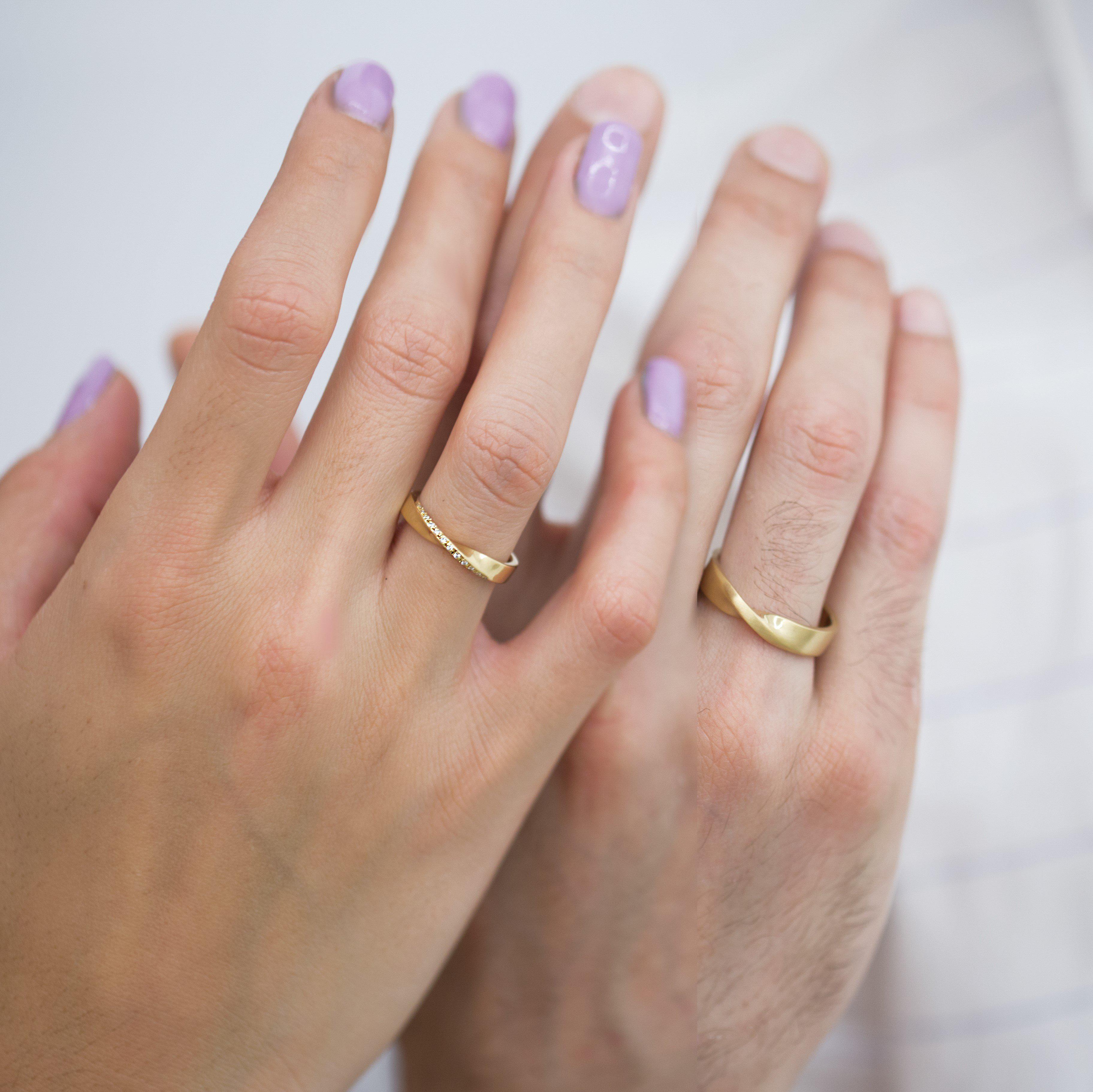 WEDDING BAND SET - Danelian Jewelry