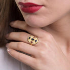OVAL BYZANTINE RING - Danelian Jewelry