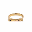 CUSTOM ENGRAVED RING - Danelian Jewelry