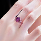 MINIMALIST GEMSTONE SIGNET RING - Danelian Jewelry