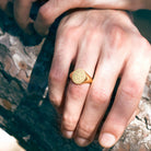 CUSTOM LETTER RING - Danelian Jewelry